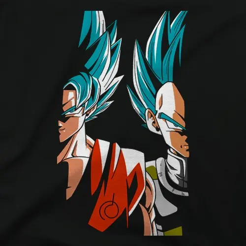 Blue Vegeta y Goku
