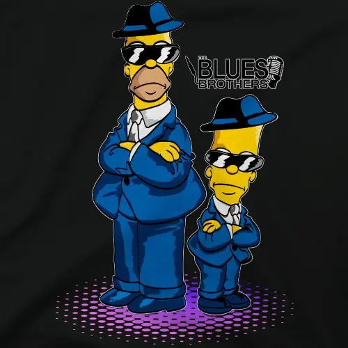 Homer & Burt The Blues Brothers