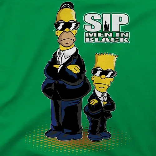 Hommer & Burt Men in Black