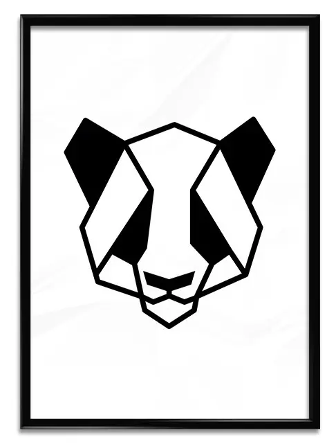 Lámina Oso Panda