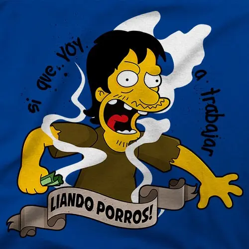 Camiseta Liando Porros Simp