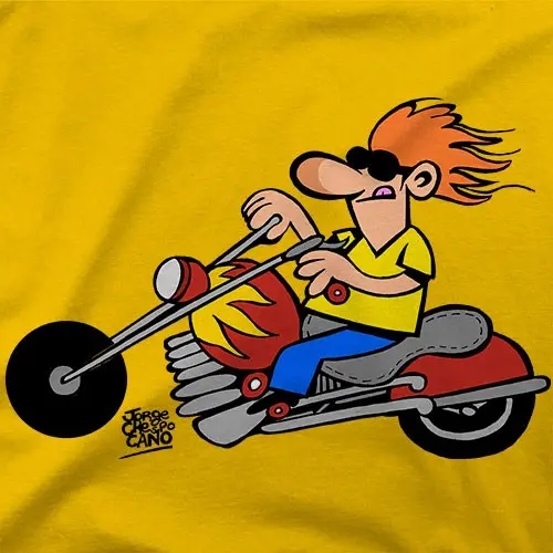 Motero amarillo