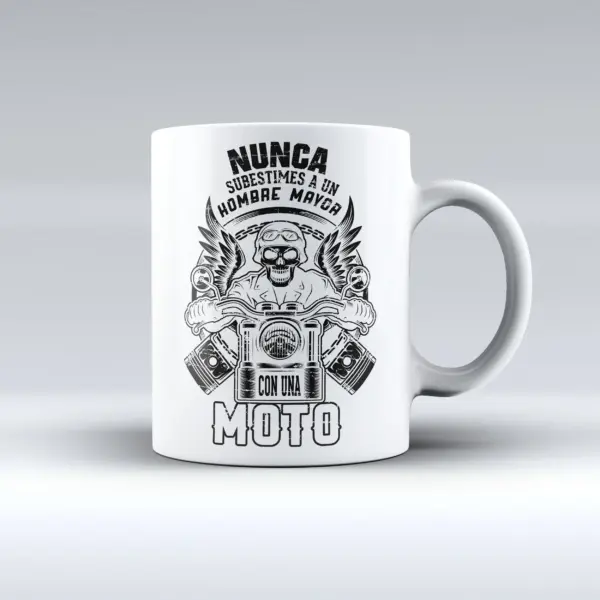 Taza Motores Hombre Mayor