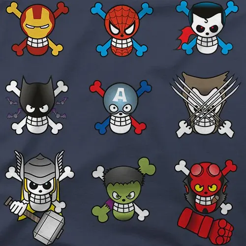 One Piece - Superheroes