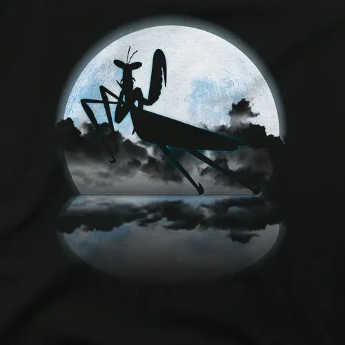 Original Mantis In The Moonlight