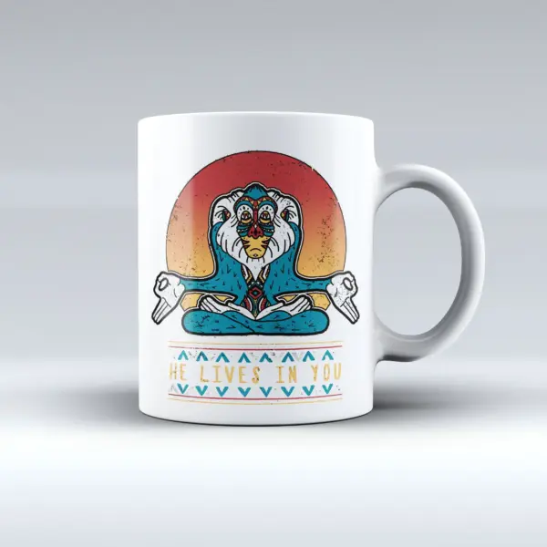 Taza He lives in you