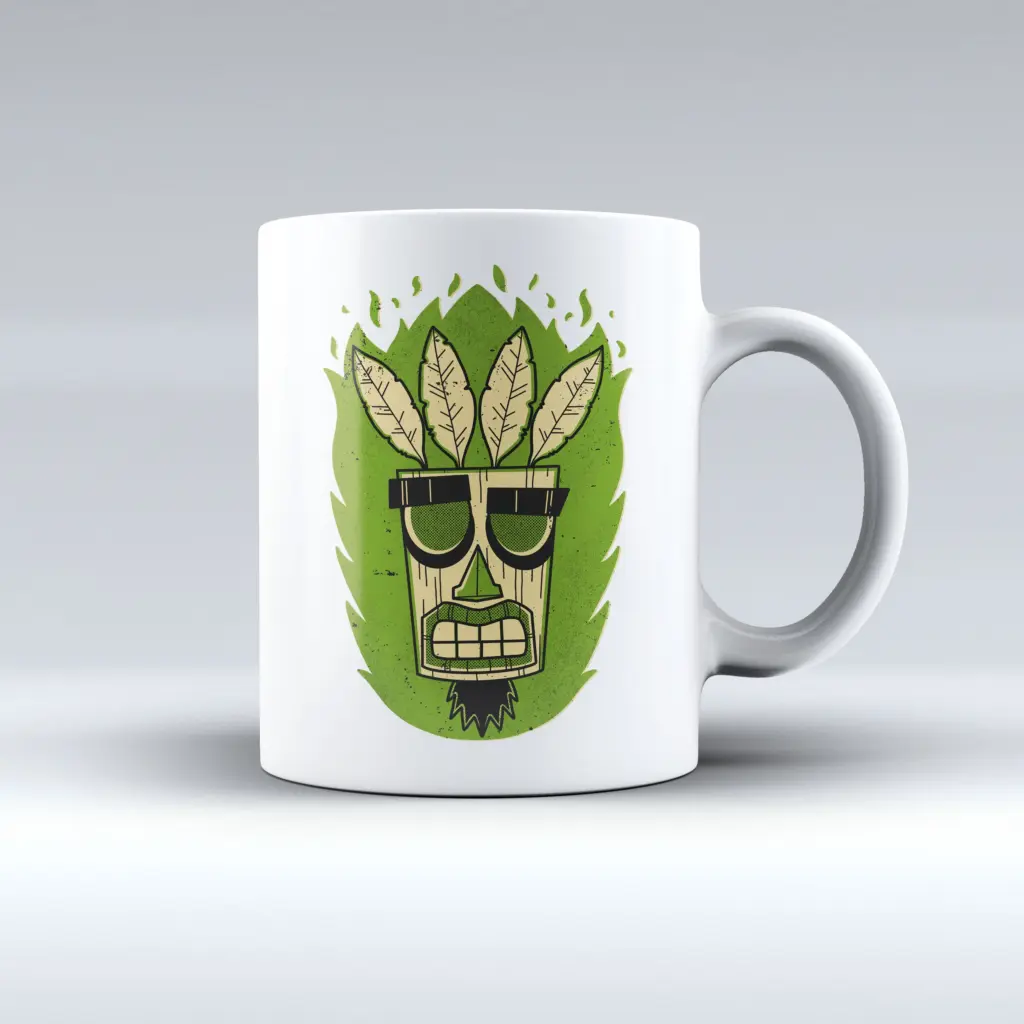 Taza Tiki Sunset