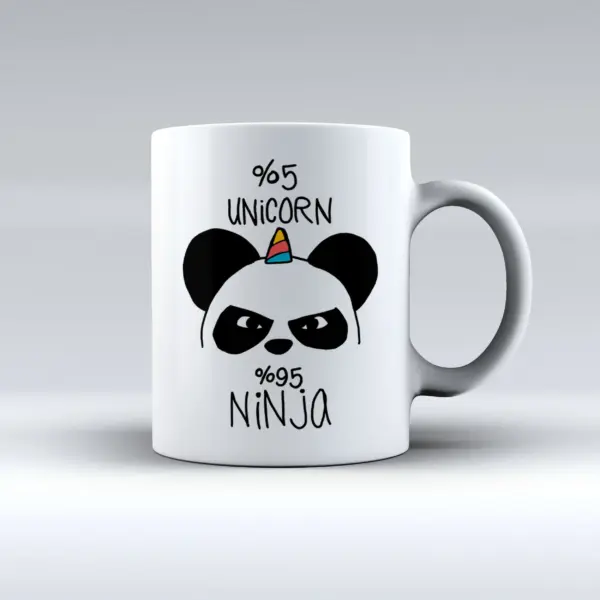 Taza Unicorn & Ninja