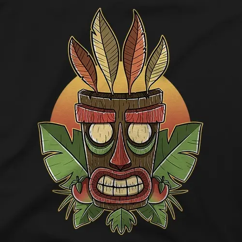 Tiki sunset