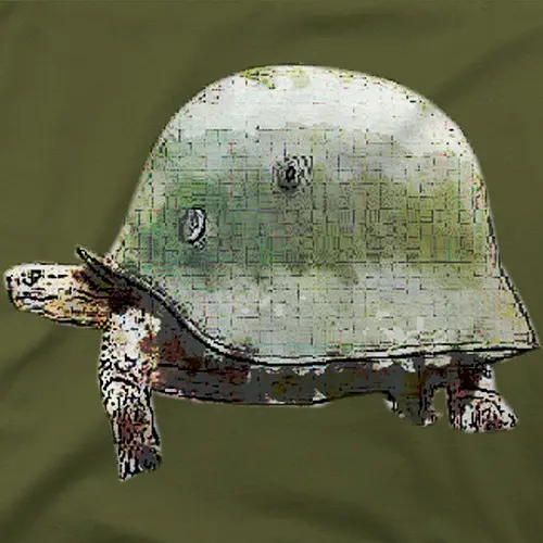 Tortuga Casco Militar