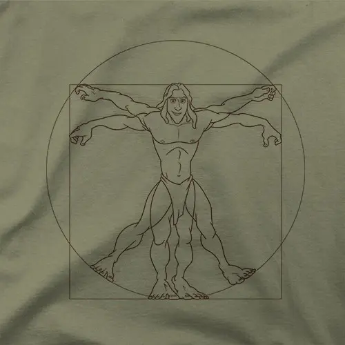 Camiseta Vitruvian son of man